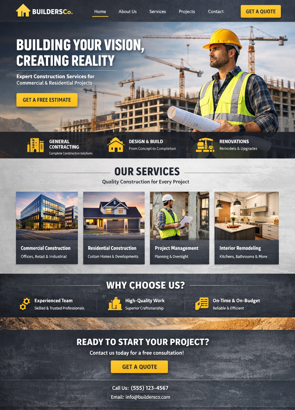 Eight to Ten Page Website